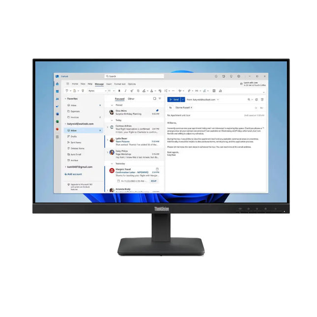 Lenovo ThinkVision S24-4e 23.8 Inch Full HD Monitor