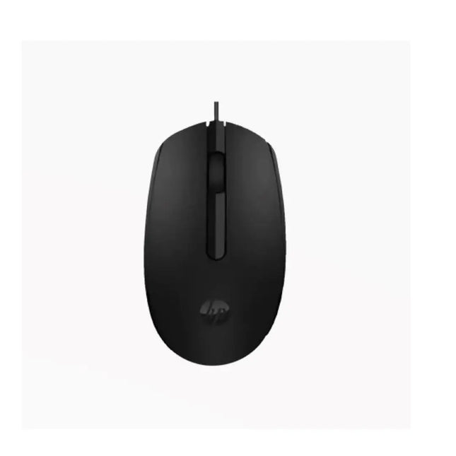 HP M10 Wired USB Optical Mouse - Black
