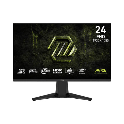 MSI MAG 245F 24" Rapid IPS FHD Gaming Monitor 240Hz 0.5ms Black