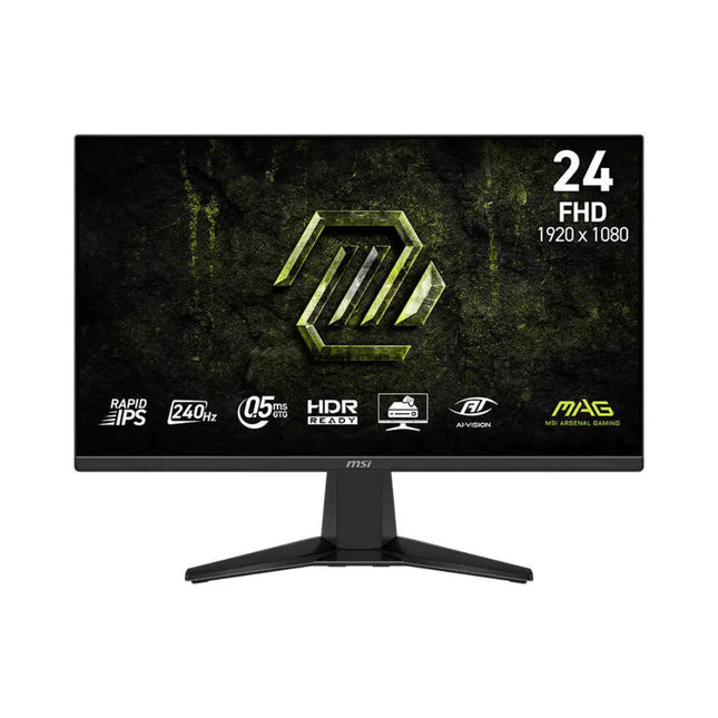 MSI MAG 245F 24" Rapid IPS FHD Gaming Monitor 240Hz 0.5ms Black