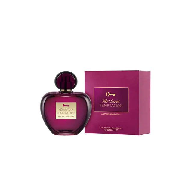 Antonio Banderas Her Secret Temptation Eau de Toilette for Women 80ml