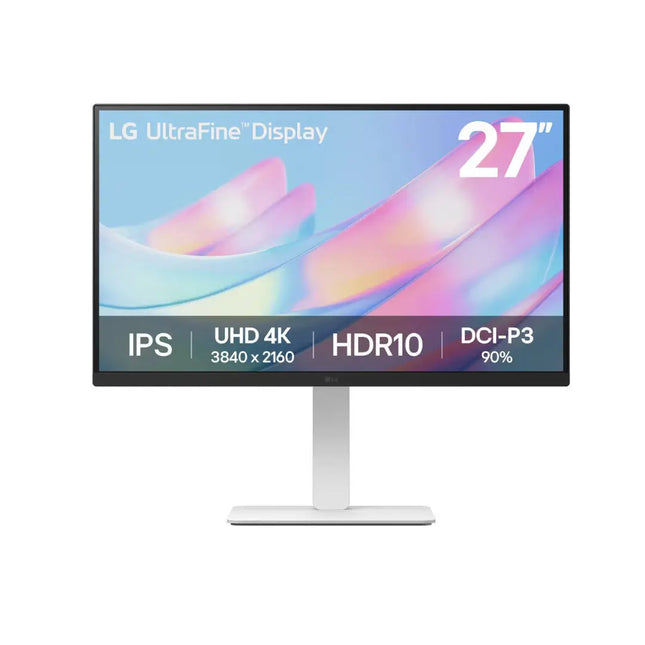 LG UltraFine 27" 4K IPS Monitor 60Hz 5ms White – 27US550-W