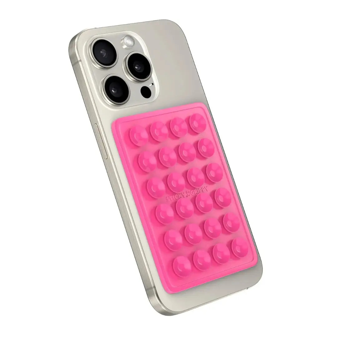 AMALYX Pink Suction Phone Holder iPhone Android