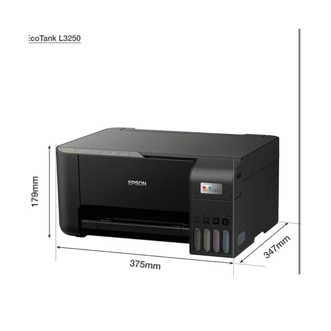Epson EcoTank L3210 A4 All-in-One Ink Tank Printer – Black