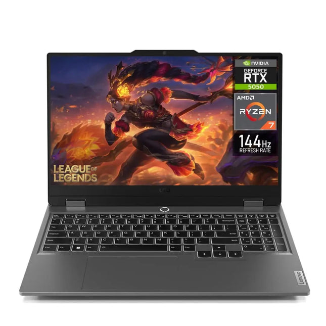 Lenovo LOQ 15 Ryzen 7 RTX 5050 Gaming Laptop 144Hz FHD