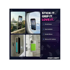 AMALYX Magnetic Phone Mount 2-in-1 360° Car Holder Foldable