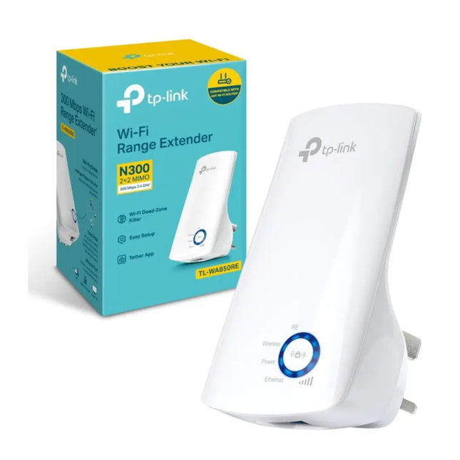 TP-Link 300Mbps WiFi Extender – Universal Repeater with Ethernet Bridge