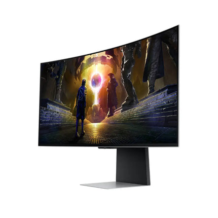 Samsung Odyssey G8 34" OLED UWQHD Gaming Monitor 175Hz 0.03ms Silver