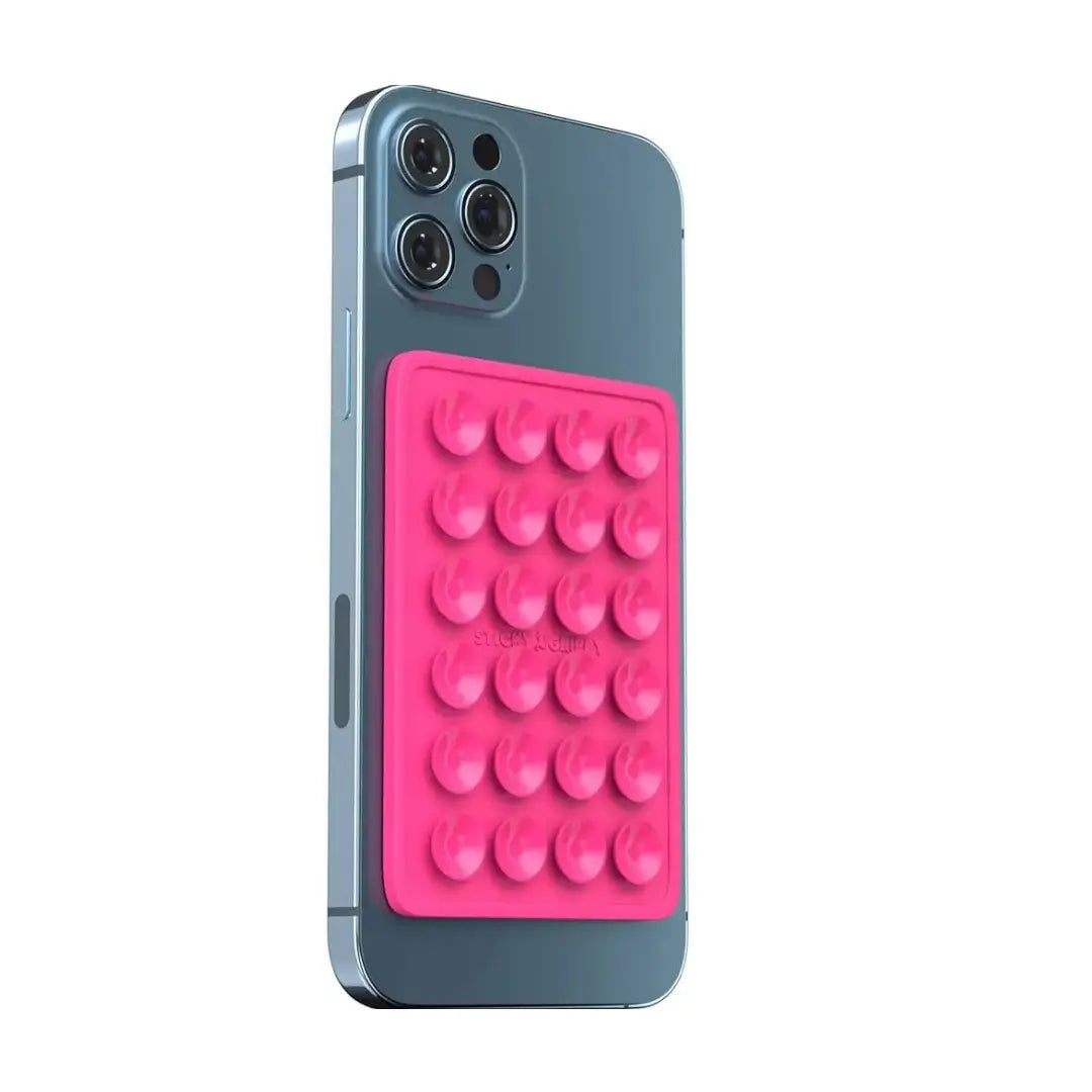 AMALYX Pink Suction Phone Holder iPhone Android
