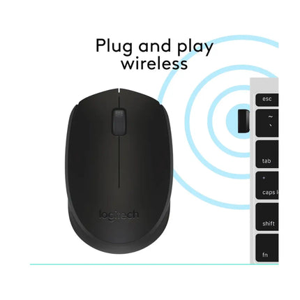 Logitech M171 Wireless Mouse 2.4GHz USB Receiver PC Mac