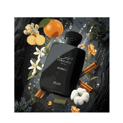 Rasasi Hawas Kobra Eau de Parfum for Men - 100ml - Luxury Fragrance