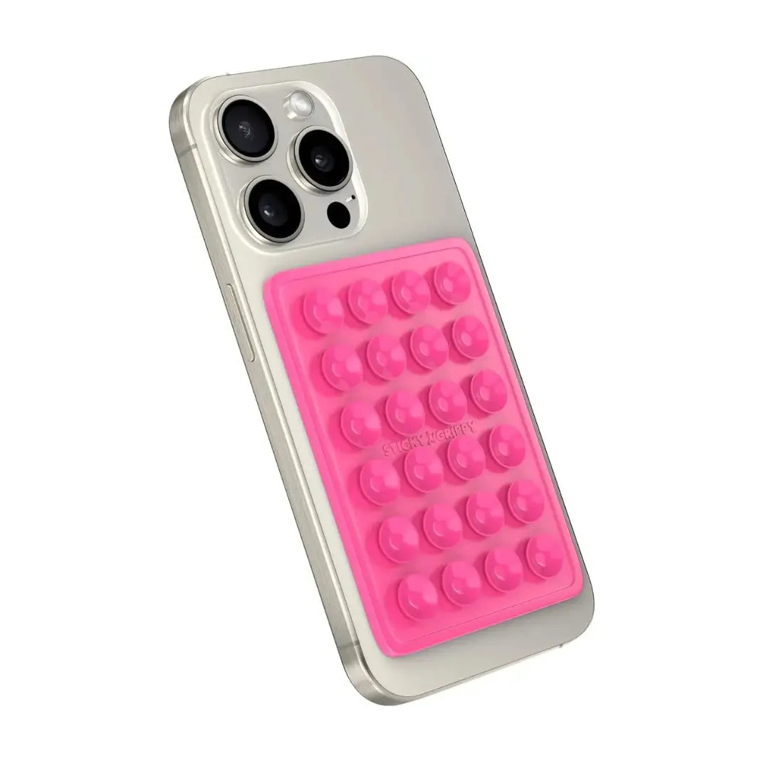 AMALYX Pink Suction Phone Holder iPhone Android