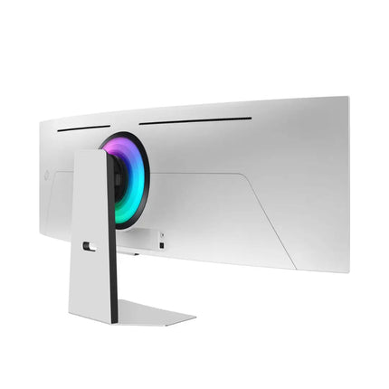 Samsung Odyssey G9 49" Curved OLED Gaming Monitor 240Hz 0.03ms White