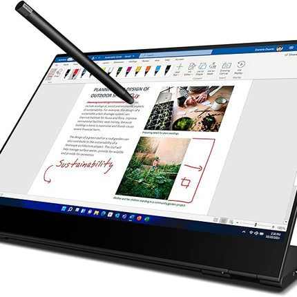 Lenovo ThinkVision M14t Gen2 14” Portable Touchscreen Monitor