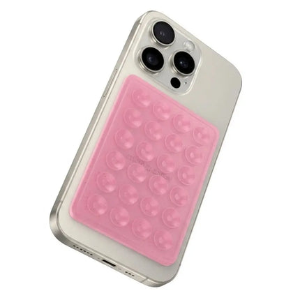 AMALYX Suction Phone Holder Couple Combo Pink Blue iPhone Android