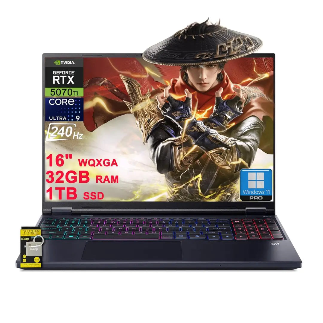 Acer Predator Helios Neo 16 RTX 5070 Ti Gaming Laptop