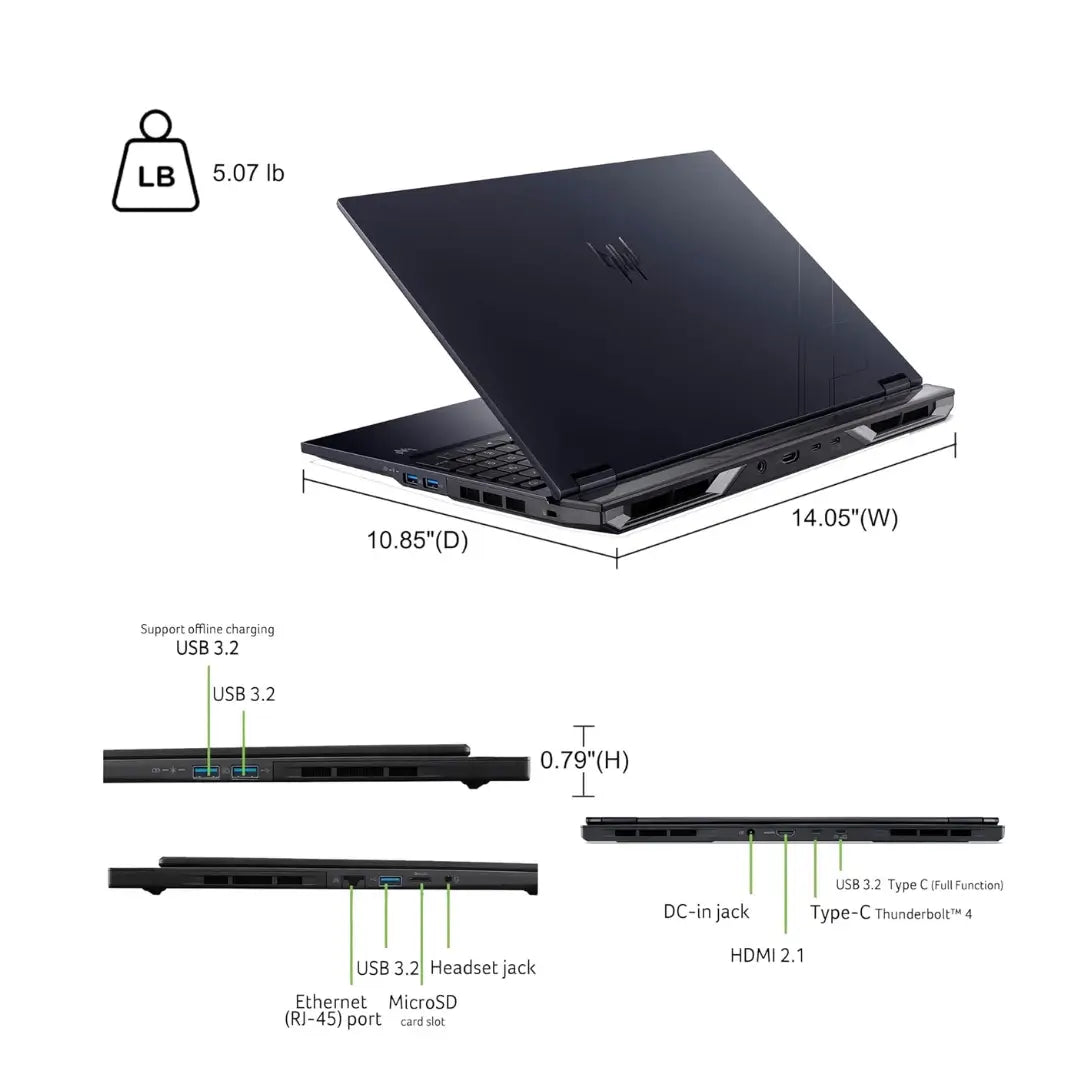 Acer Predator Helios Neo 16 RTX 5070 Ti Gaming Laptop