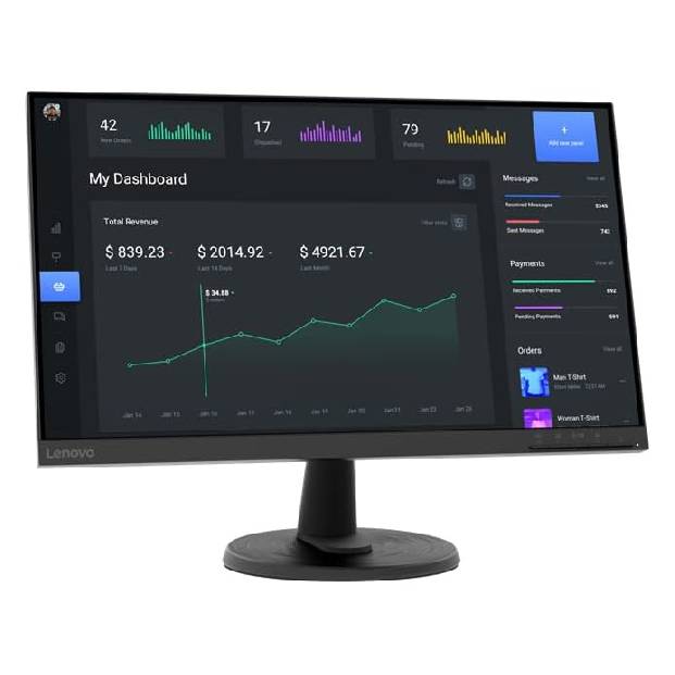 Lenovo C24-40 ThinkVision 23.8 Inch Full HD LED Monitor
