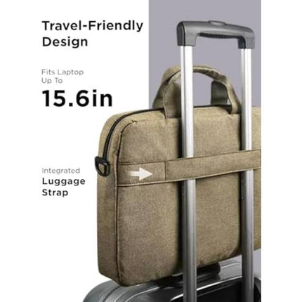 Lenovo T210 15.6” Laptop Backpack Slim Travel Bag Beige
