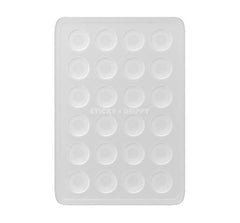StickyGrippy Suction Phone Case Mount, Silicon Adhesive Phone Accessory for iPhone and Android, Hands-Free Fidget Toy Mirror Shower Phone Holder, Tiktok Videos and Selfies (Translucent)