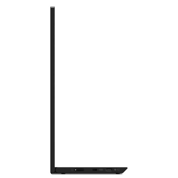 Lenovo ThinkVision M15 15.6" Full HD WLED LCD Monitor - 16:9 - Raven Black