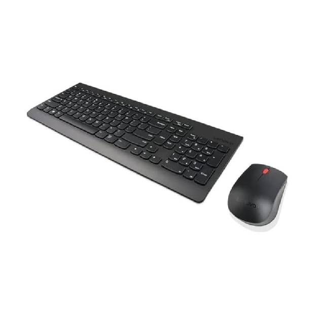Lenovo 510 Wireless Combo Keyboard with Mouse Combo, GX30N81779, Black