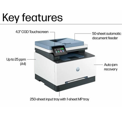 HP Color LaserJet Pro MFP 3303FDN All-in-One Laser Printer