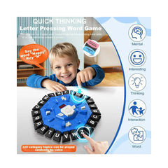 AMALYX Word Family Game Kids Adults Fast Learning Board Game