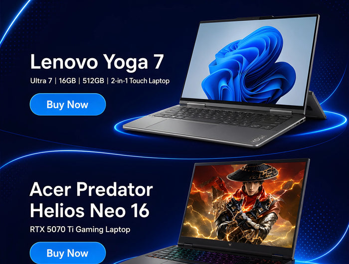 Buy Lenovo Yoga 7 2-in-1 and Acer Predator Helios Neo 16 RTX 5070 Ti Gaming Laptop Dubai UAE – Amal Estore